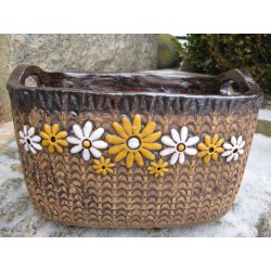 Keramický košík - velký